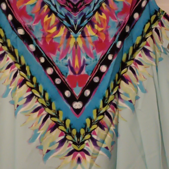 Ai Mei DRESS SZ XL VERY COLORFUL AND GOOD FOR ANY SMALL OCCAS - Picture 2 of 10